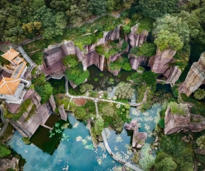 【广州-】粤北丹霞地貌 莲花山景区